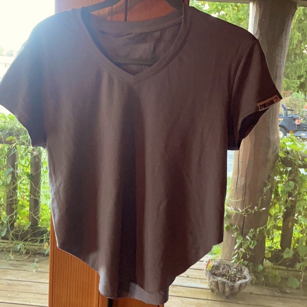 Gymshark workout synched crop top